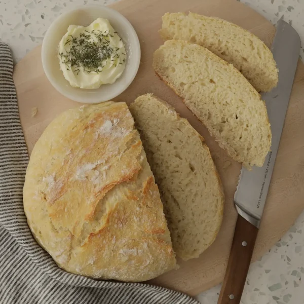 No-Knead Crusty Bread cover