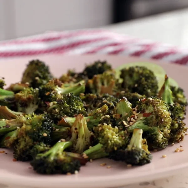 Asian Sesame Roasted Broccoli cover