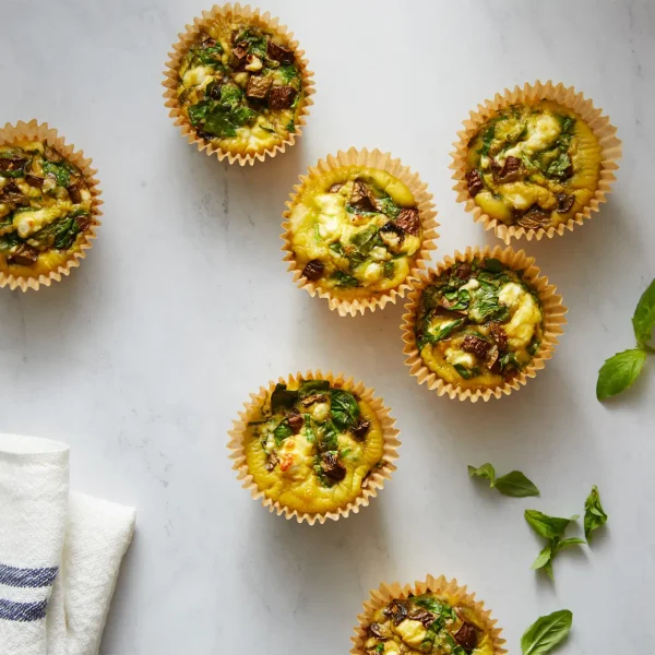 Spinach And Mushroom Egg Muffins cover