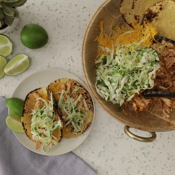 Sheet Pan Barbecue Chicken Tacos cover