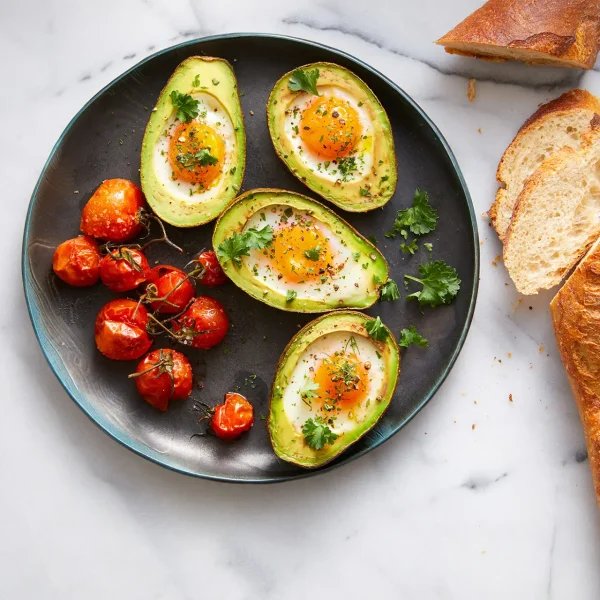 Eggs Baked in Avocado cover