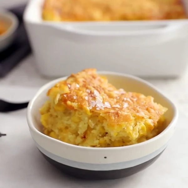 Easy "Boxes and Cans" Corn Casserole cover