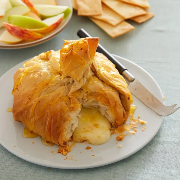 Phyllo-Wrapped Baked Brie cover