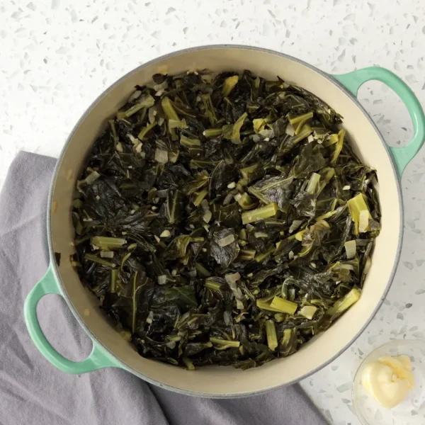 Garlicky Vegan Collard Greens cover
