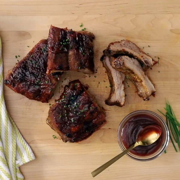 Beer Baked BBQ Baby Back Ribs cover