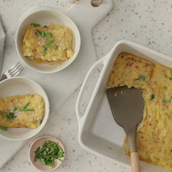Loaded Baked Potato Casserole cover