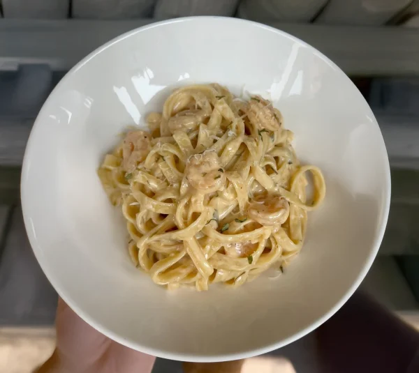 Shrimp Fettuccine Alfredo cover