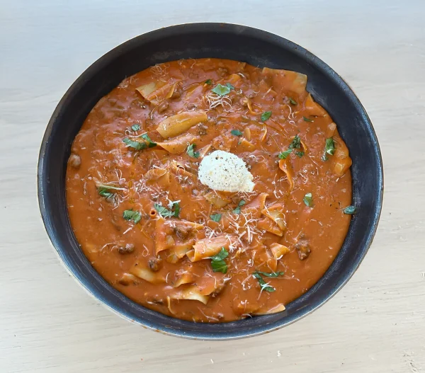 One Pot Lasagna Soup cover