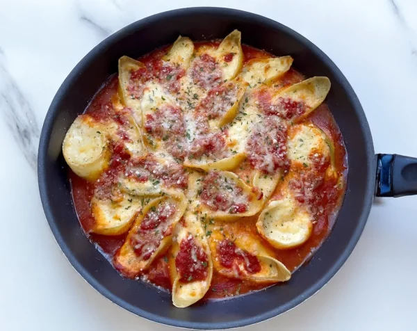 Cheesy Stuffed Jumbo Shells cover