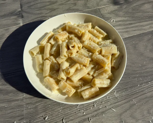Cheesy Truffle Alfredo Pasta cover