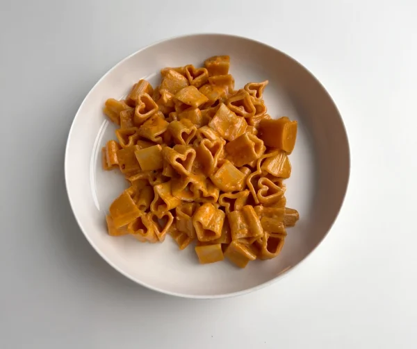 Heart-Shaped Vodka Pasta cover