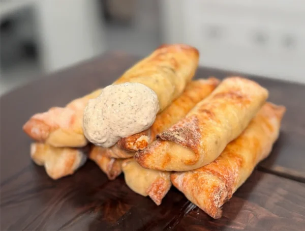 Chicken Bacon Ranch Egg Rolls cover