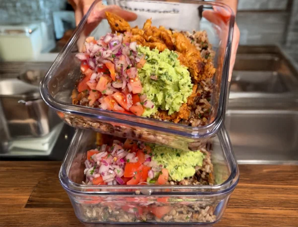 High Protein Low Calorie Chipotle Chicken Bowls cover