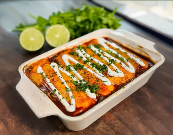 High-Protein Low-Cal Enchiladas cover