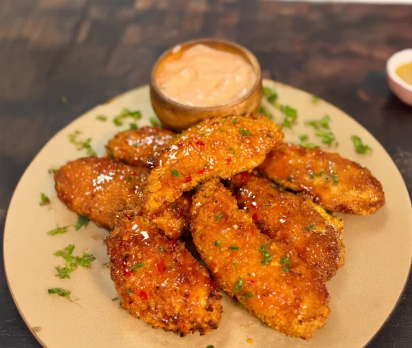 High Protein Bang Bang Chicken Tenders cover