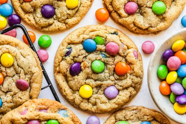 The Best Small Batch M&M Cookies cover