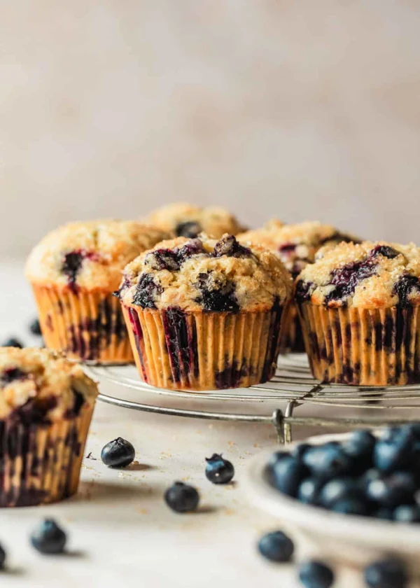 The Best Small Batch Blueberry Muffins cover
