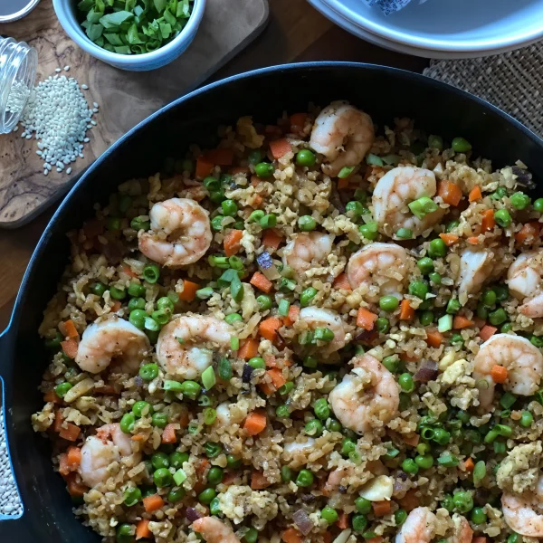 Cauliflower Fried Rice with Shrimp cover