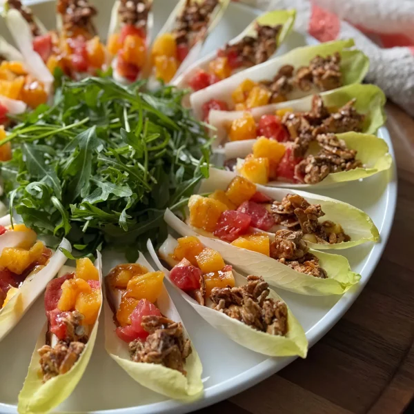 Fruit & Granola Stuffed Endive Cups cover
