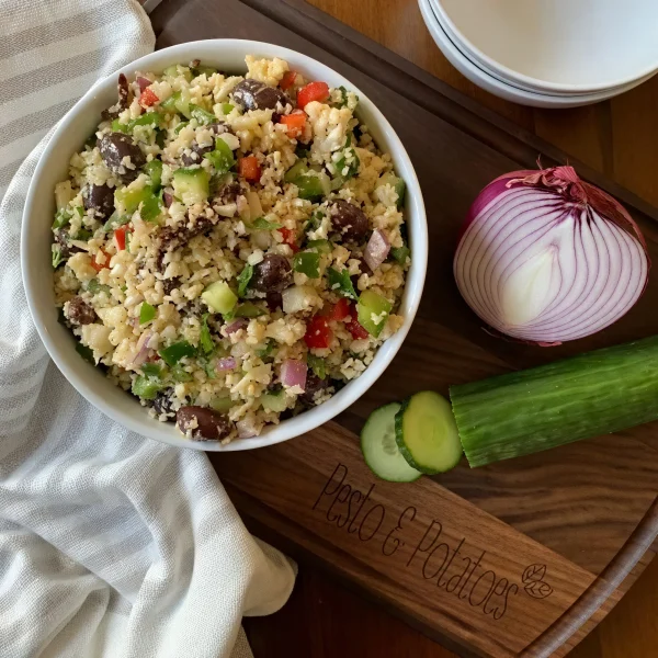 Greek Cauliflower Salad cover