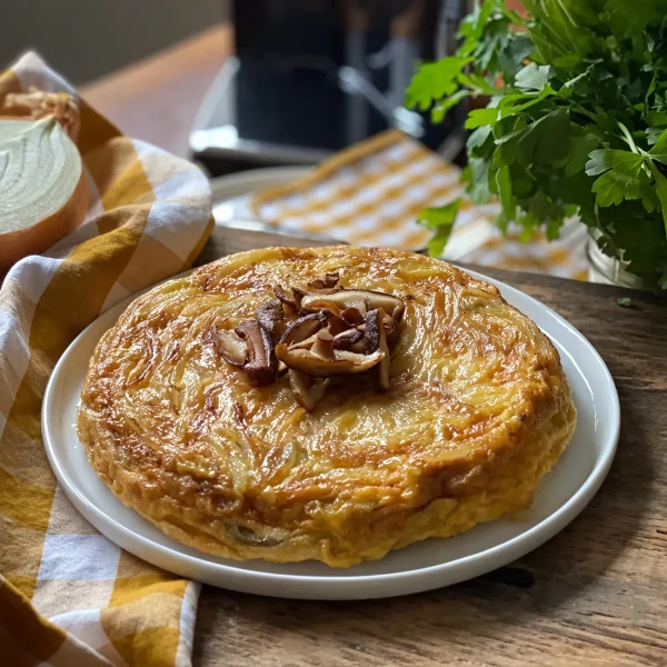 Mushroom-Infused Spanish Tortilla cover