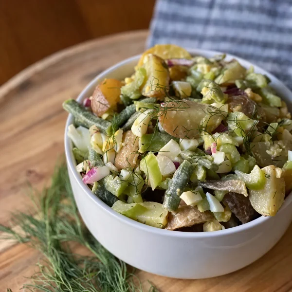 Potato Salad with Lemon Dill Vinaigrette cover
