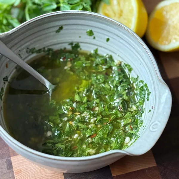 Quick Chimichurri Sauce cover