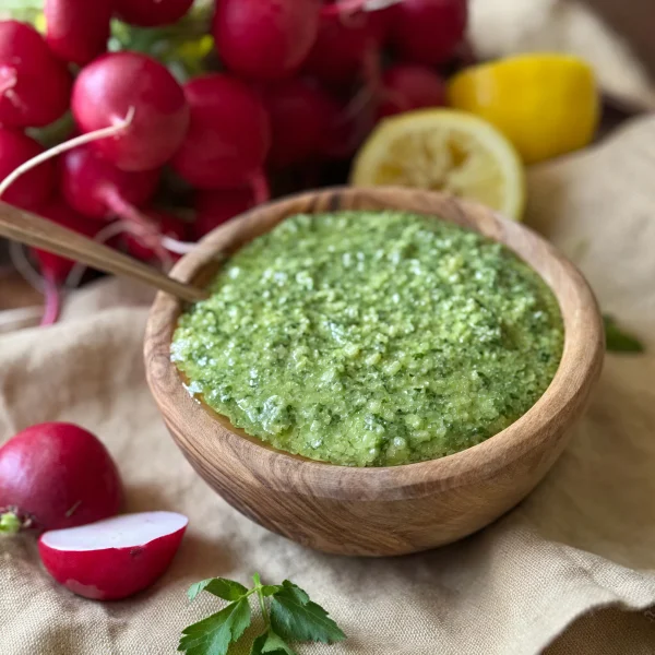 Radish Top Pesto cover