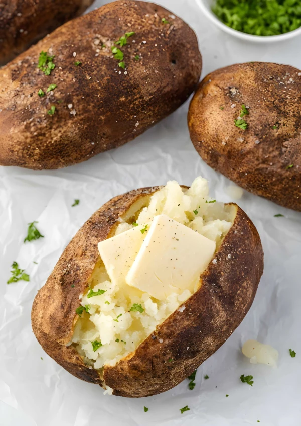 Air Fryer Baked Potatoes cover