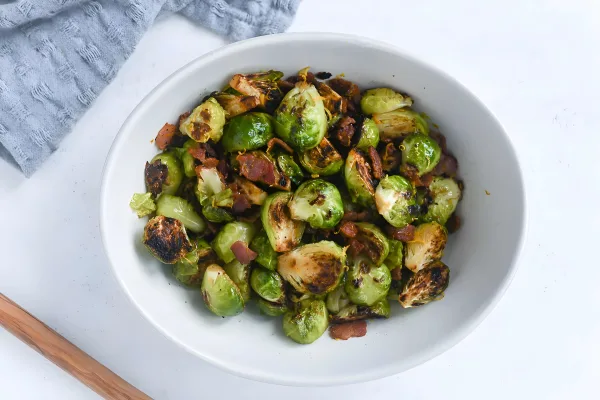 Easy Brussels Sprouts and Bacon cover