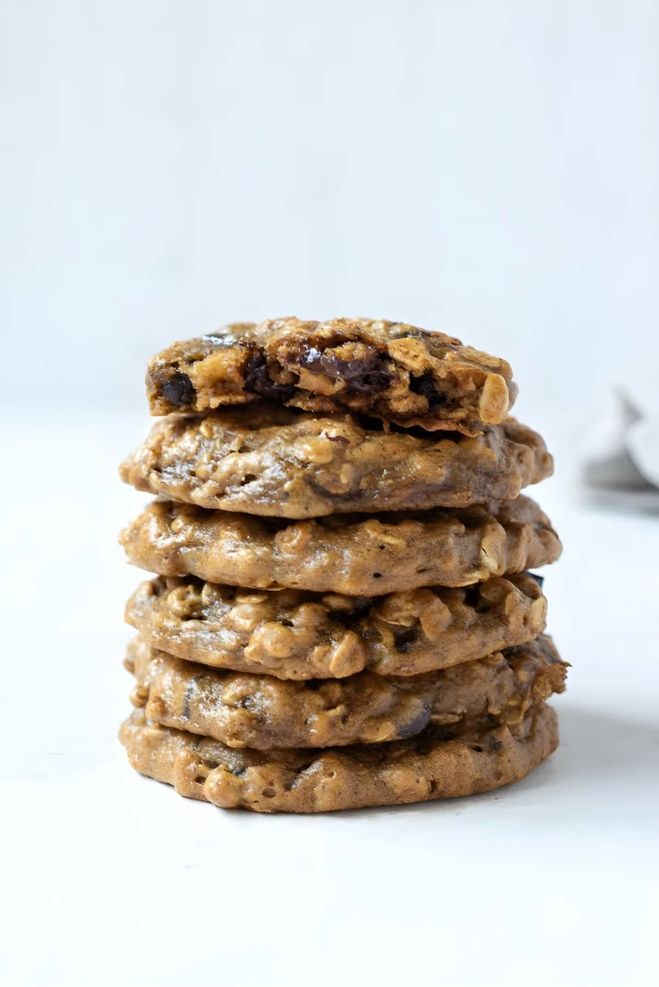 Gluten-Free Peanut Butter Banana Oatmeal Cookies cover