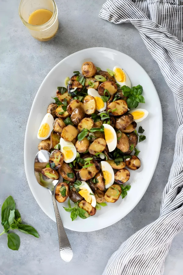 Grilled Potato Salad with Dijon Vinaigrette cover