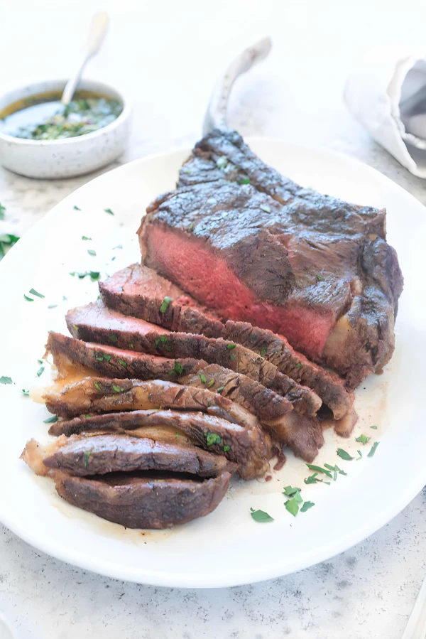 Grilled Tomahawk Steak cover