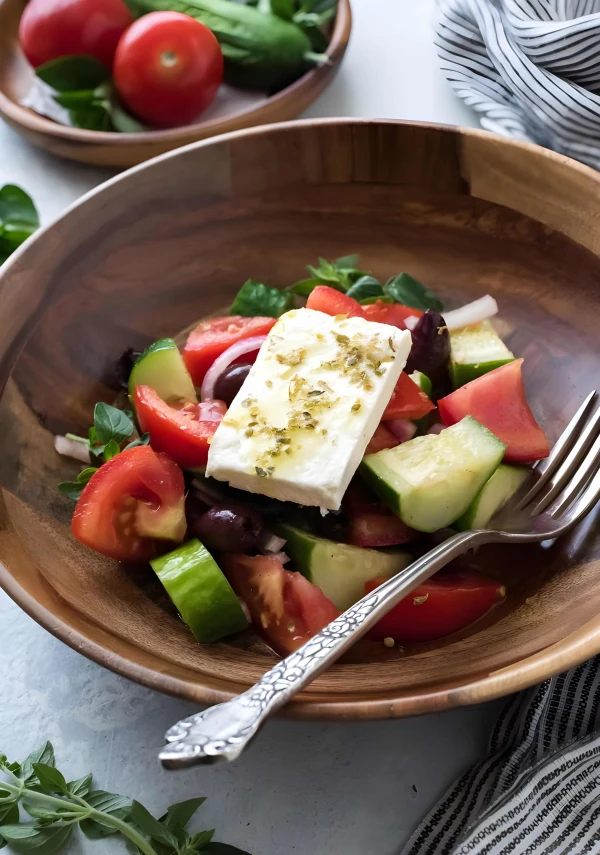 Horiatiki Salad (Greek Village Salad) cover