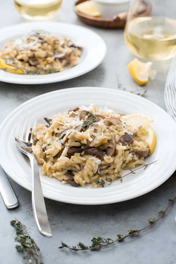 Instant Pot Mushroom Risotto cover
