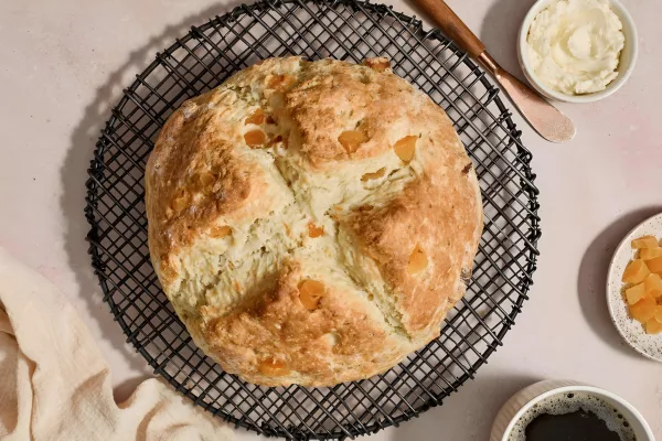 Irish Soda Bread with Apricots and Orange Zest cover