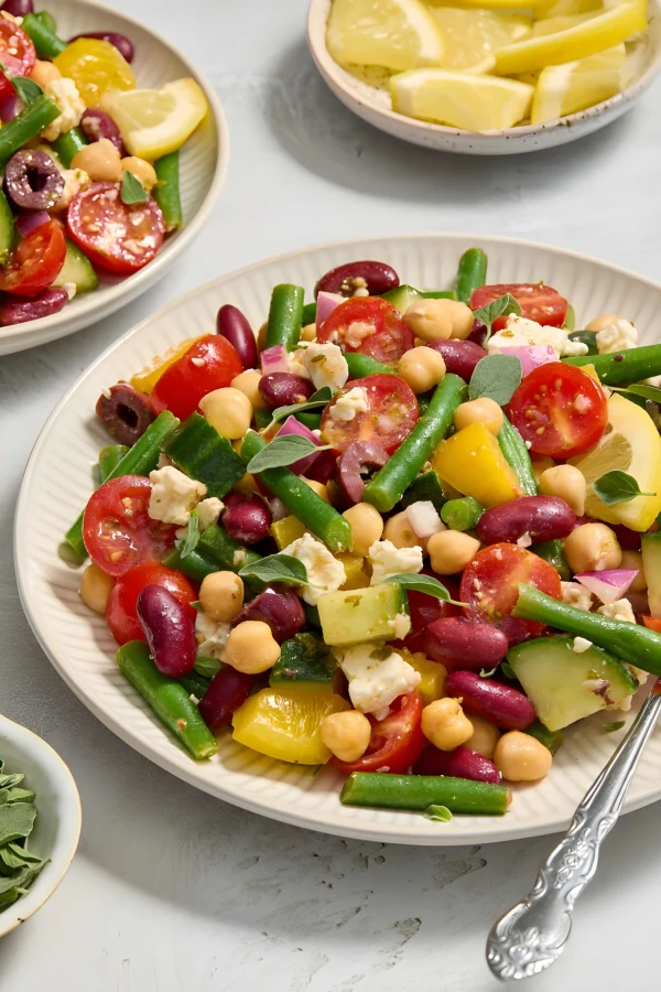 Mediterranean Bean Salad cover