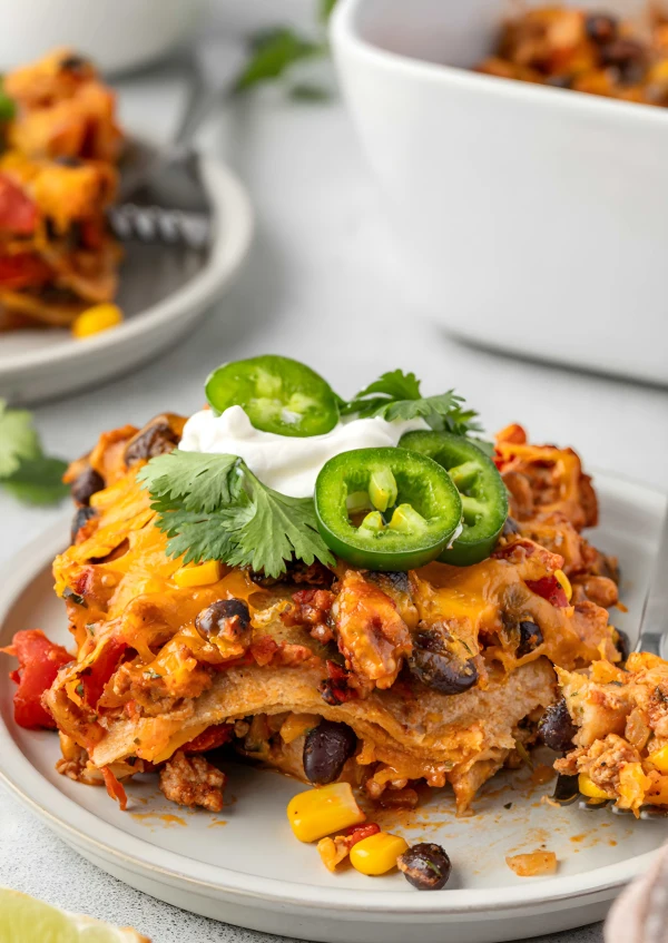 Mexican Tortilla Casserole cover