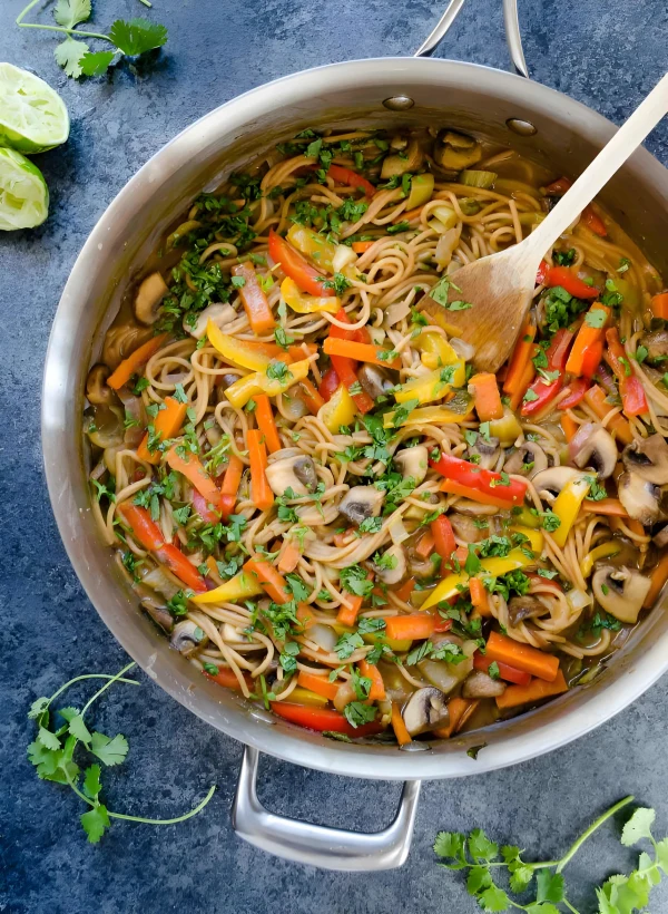 One Pot Thai Pasta cover