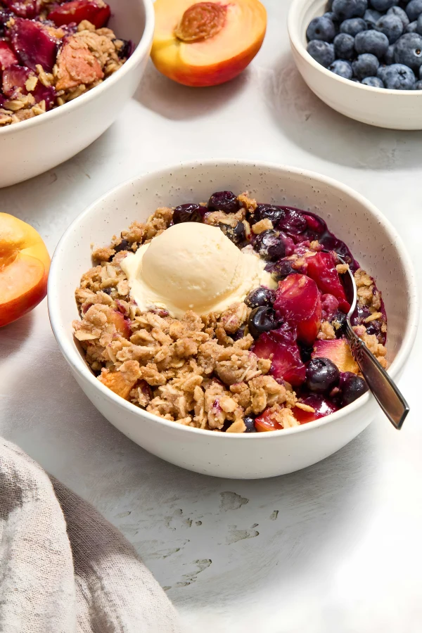 Peach Blueberry Crisp cover