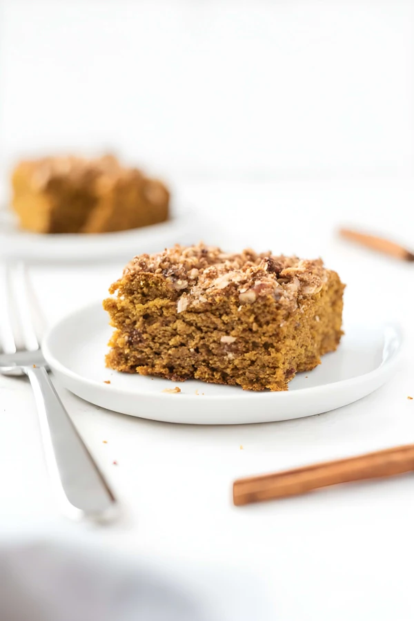 Pumpkin Coffee Cake with Oat Pecan Streusel cover