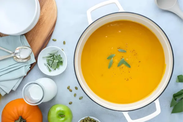 Roasted Pumpkin Apple Soup cover