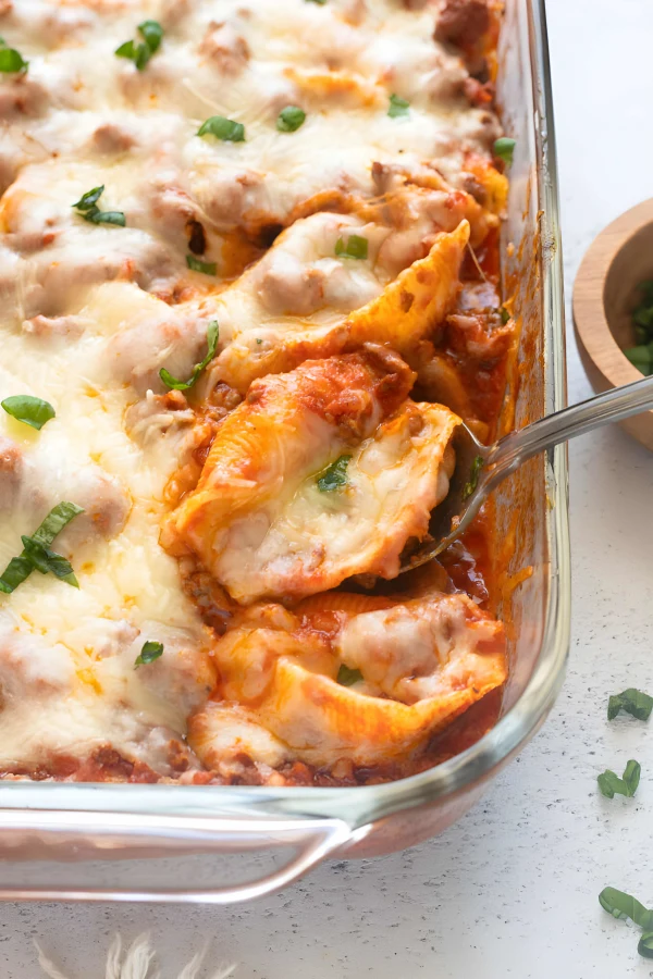 Stuffed Shells with Ground Beef cover