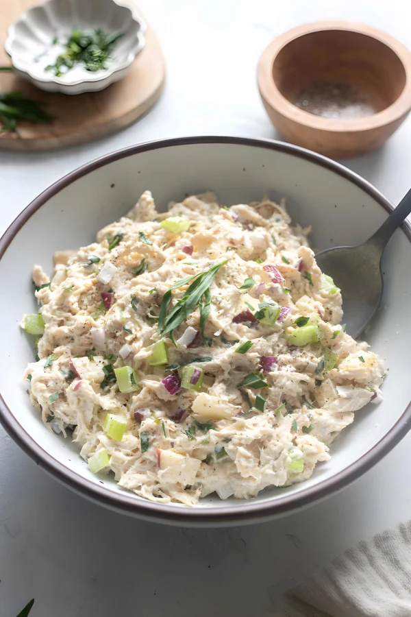 Tarragon Chicken Salad with Apples cover