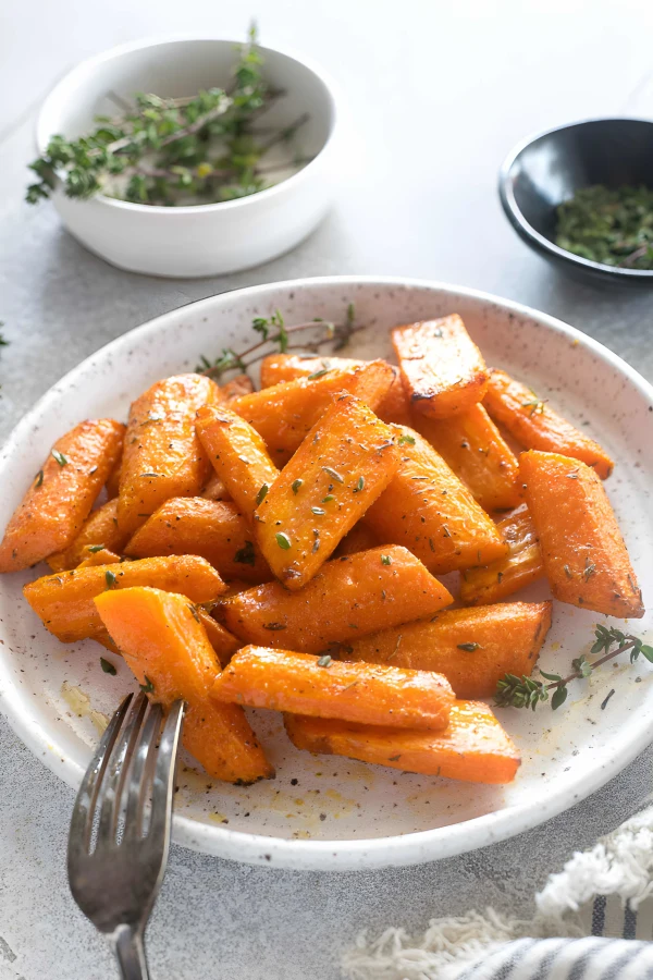 Air Fryer Carrots Recipe cover