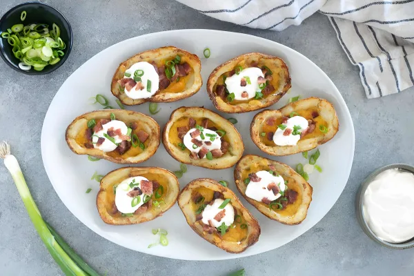 Air Fryer Potato Skins cover