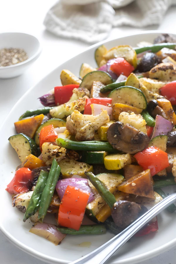 Air Fryer Roasted Vegetables cover