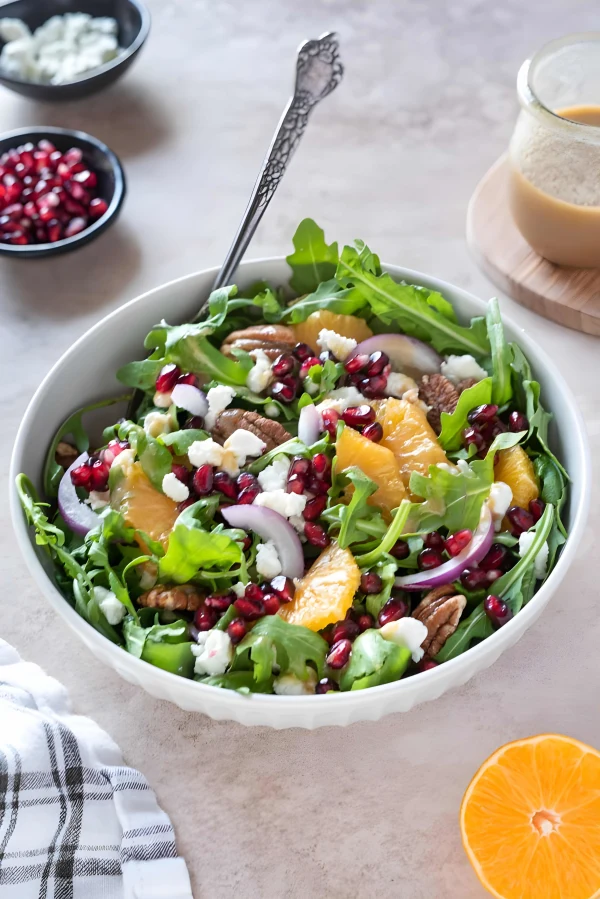 Arugula Orange Pomegranate Salad cover