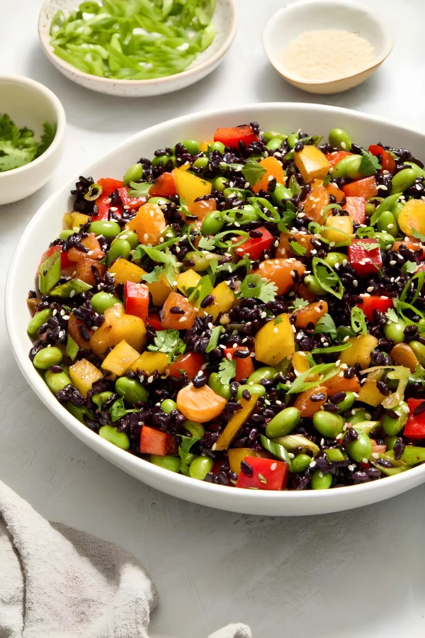 Asian Black Rice Salad cover
