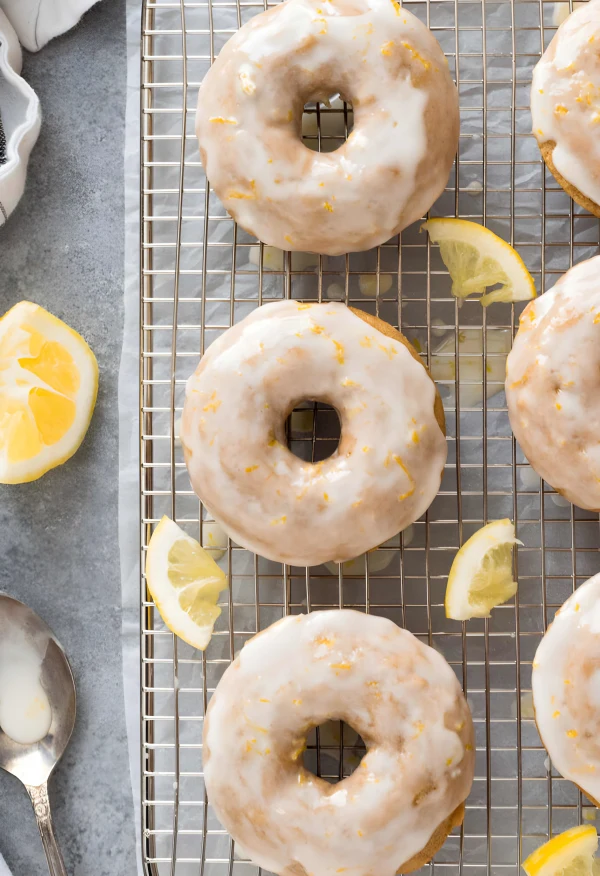 Baked Lemon Donuts cover
